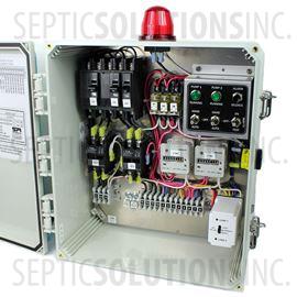 SPI Model SDC12B Duplex Control Panel with Elapsed Time Meters (120/240V, 0-20FLA)