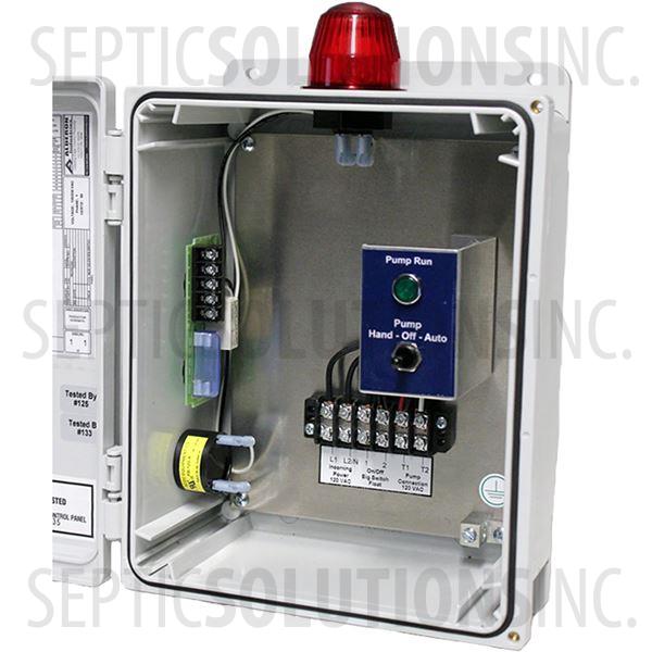 Alderon Big Switch Economy Simplex Control Panel (120V, 0-15FLA) - Part Number 7173