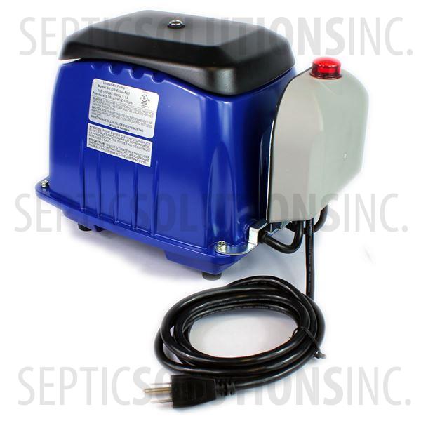 Cyclone SSX-80-AL Linear Septic Air Pump with Attached Alarm - Part Number SSX80AL